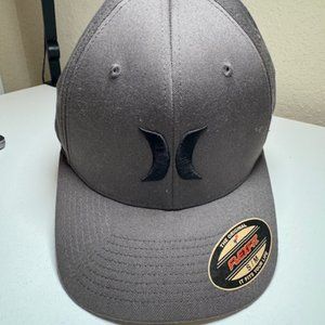 HURLEY GRAY MEN's ONE AND ONLY HAT SIZE S/M new with tags